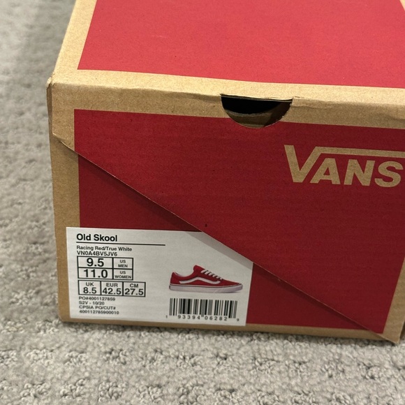 COPY - Brand New Red Vans!! - Picture 3 of 3